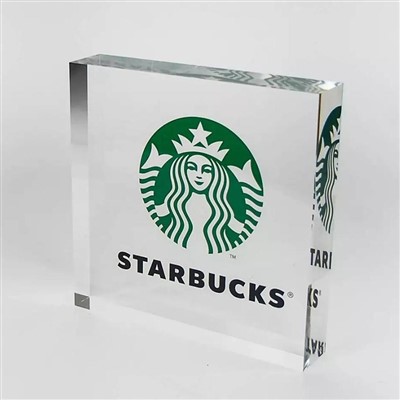 Προσαρμοσμένο ακρυλικό μπλοκ LOGO